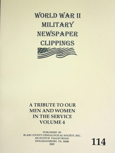 World War II - Military Newspaper Clippings Vol. 4