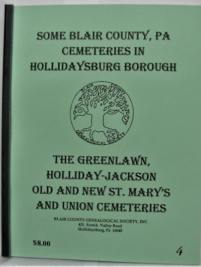 Cemeteries in Hollidaysburg Borough