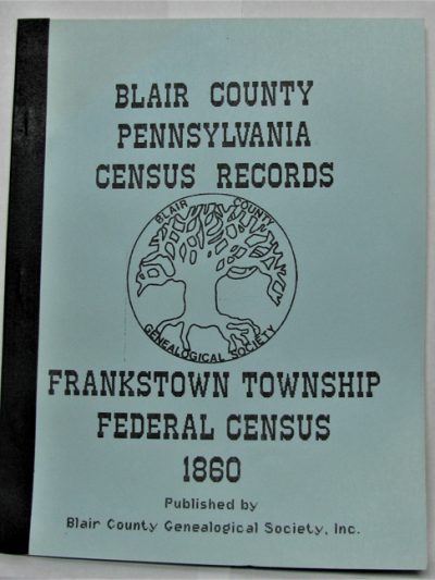 1860 Frankstown Township Census Records