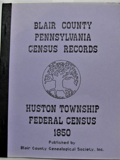 1850 Huston Township Census Records