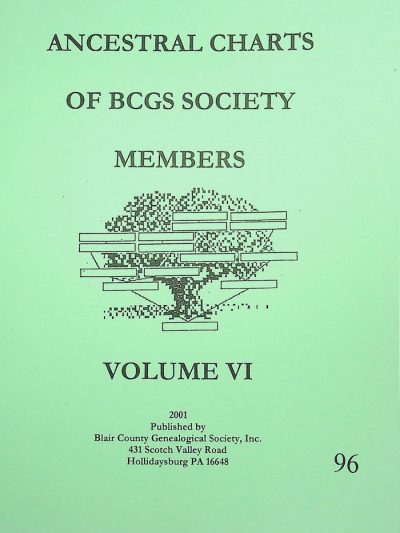 Ancestral Chart Book, Vol. 6
