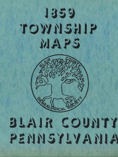 1859 Map of Blair County