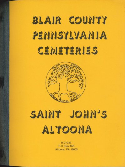St. John's Cemetery, Altoona, Pa.