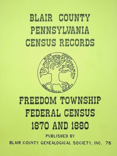 1870 – 1880  Freedom Township Census Records